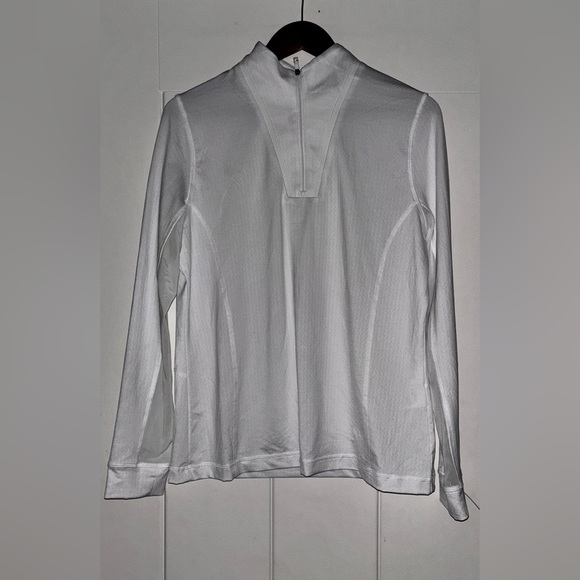 NEW Callaway Golf Jersey Swing Tech 1/4 Zip Women L High Neck Top - Picture 1 of 9